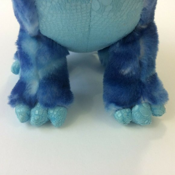 Aurora Dinosaur Brontosaurus Plush Long Neck Blue Tie Dye 15” Stuffed Animal Toy - Picture 11 of 12